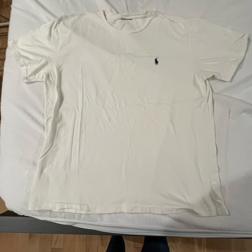Polo by Ralph Lauren Men's Off-White Tee